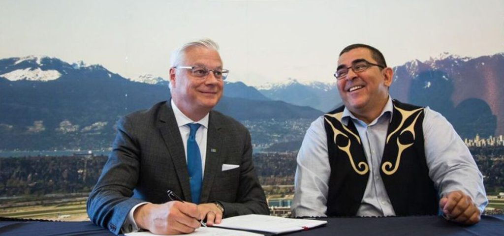 Vancouver International Airport, Musqueam band sign 30-year 'friendship' agreement