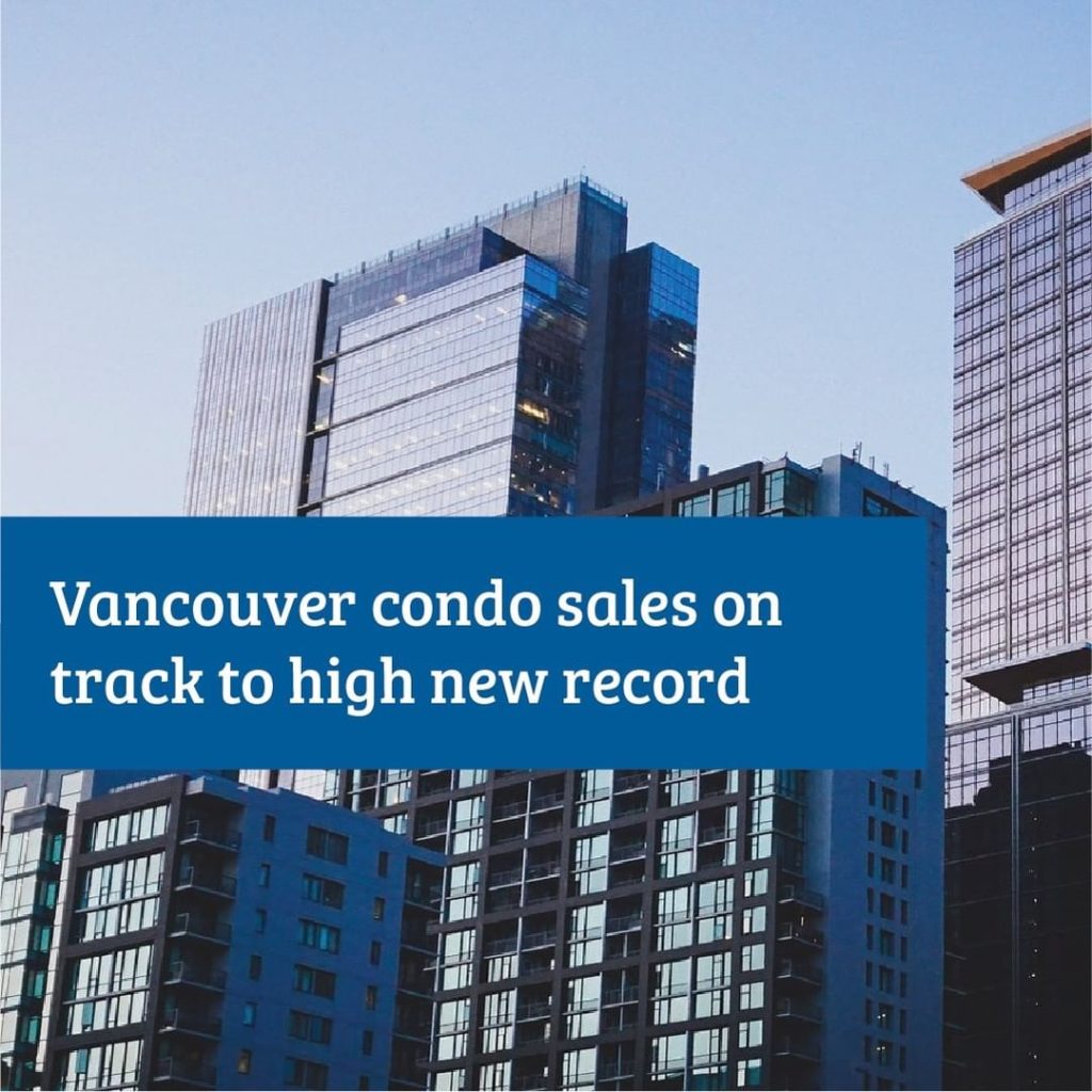 Across BC, there was an astonishing 63.3% increase in residential unit sales in