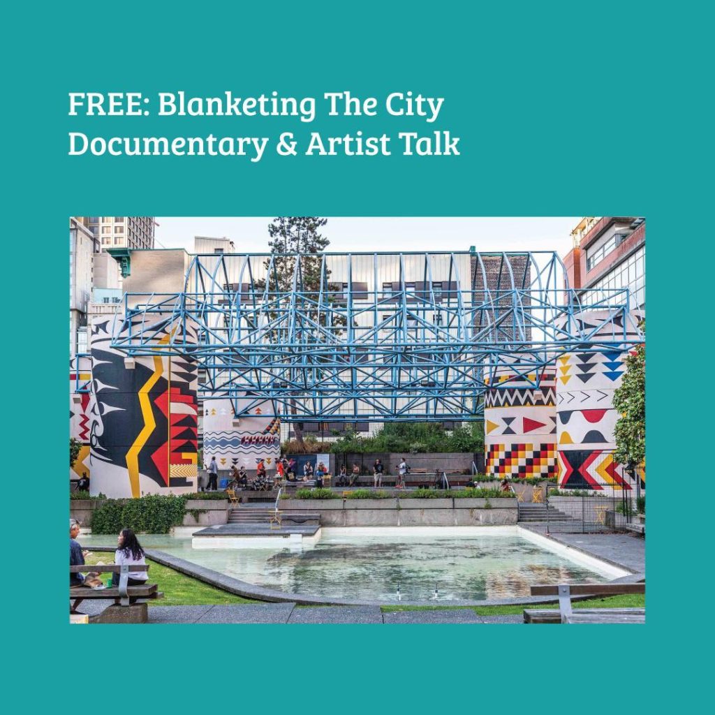 The @vanmuralfest is launching the documentary that highlights the Blanketing th